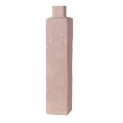 Espiel Βάζο Κεραμικό Ροζ 13x13x60 Εκ. Κωδικός: TOF228