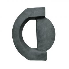 Espiel Βάζο "C" Κεραμικό Πράσινο 32,5x11,5x39 Εκ. Κωδικός: MAH103