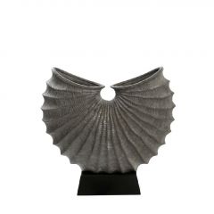 Espiel Επιτραπέζιο Διακοσμητικό ''Lucky Horn'' Κεραμικό Γκρι 31x12x30,5 Εκ. Κωδικός: TAS104