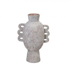 Espiel Βάζο Κεραμικό Αντικέ Ροζ Ø15,5x21 Εκ. Κωδικός: TAS233