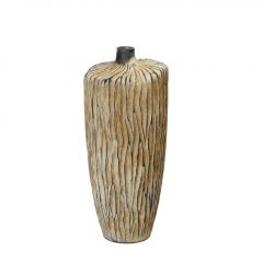 Espiel Βάζο Κεραμικό Μπεζ Ø13x26 Εκ. Κωδικός: TAS245