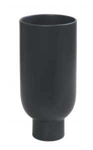 Espiel Βάζο Πορσελάνινο Γκρι 13x28,3 Κωδικός: NFU526