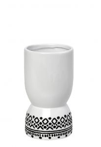 Espiel Tribal Βάζο Κεραμικό Λευκό 15x27,5 Κωδικός: CER2302