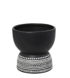 Espiel Tribal Μπωλ Κεραμικό Μαύρο 20,5x20 Κωδικός: CER2309