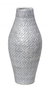 Espiel Βάζο Κεραμικό Γκρι 19x44,5 Κωδικός: CER2319