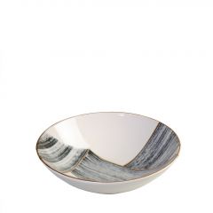 Espiel Thread Μπωλ Κεραμικό Εκρού 24,5x7 Κωδικός: ROV104