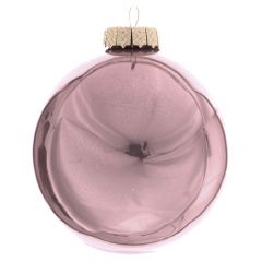 Iliadis Γυαλινη Ροζ Μπαλλα  4Εκ Σετ 12 