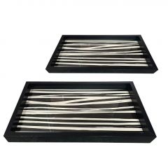 Espiel Δίσκοι Mdf Διακοσμητικοί Σετ 2 Τμχ 46x31x5 Εκ. Κωδικός: SOF201