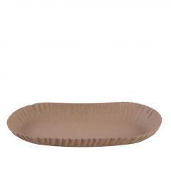 Espiel Δίσκος Μεταλλικός Καφέ 50x20x4,5 Εκ. Κωδικός: MTL116