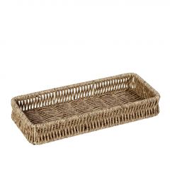 Espiel Δίσκος Από Συνθετικό Ρατάν Natural 29x14x4 Εκ. Κωδικός: KOD131