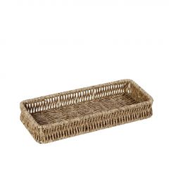 Espiel Δίσκος Από Συνθετικό Ρατάν Natural 26x11x4 Εκ. Κωδικός: KOD132