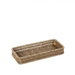 Espiel Δίσκος Από Συνθετικό Ρατάν Natural 23x8x4 Εκ. Κωδικός: KOD133