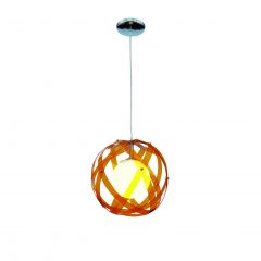HOMELIGHTING ΦΩΤΙΣΤΙΚΟ ΟΡΟΦΗΣ PLEXI-GLASS ΠΟΡΤΟΚΑΛΙ NEFELI 77-1540