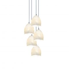 HOMELIGHTING ΦΩΤΙΣΤΙΚΟ ΟΡΟΦΗΣ ΓΥΑΛΙΝΟ ΛΕΥΚΟ SOFT 77-3694