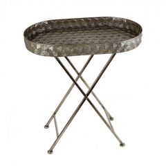 Espiel Βοηθητικό Τραπέζι Μεταλλικό Χρυσό 65x39,5x70,5 Εκ. Κωδικός: GLD104