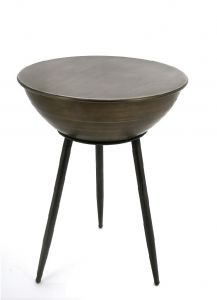 Espiel Βοηθητικό Τραπέζι Μεταλλικό Μπρονζέ 51,5x68,5 Κωδικός: AFT205