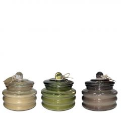 Espiel Αρωματικο Κερι 2% 210Gr Assort.3 - Γυαλ. Cinnamon&Cloves - Blue Air - Galaxy Odyssey 22 Ωρες Καυσης Κωδικός: FRS211K6