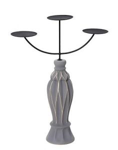 ESPIEL ΚΗΡΟΠΗΓΙΟ 3 ΘΕΣΕΩΝ ΜΑΤ ΓΚΡΙ 34Χ10,5Χ44,7 ΚΩΔΙΚΟΣ: GIO103K2