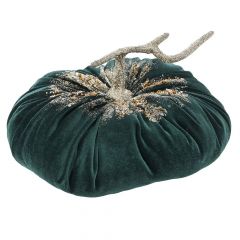 Iliadis Πρασινη Βελουδινη Κολοκυθα 25Χ25Χ20Εκ 