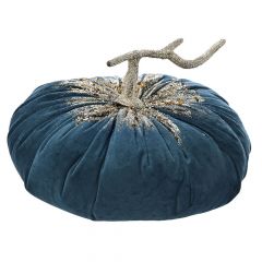 Iliadis Τυρκουαζ Βελουδινη Κολοκυθα 25Χ25Χ20Εκ 