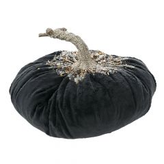 Iliadis Μαυρη Βελουδινη Κολοκυθα 19Χ19Χ14.5Εκ 