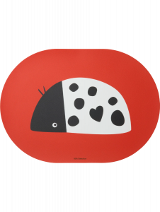 Asa Selection BUDDIES Σουπλά "Πασχαλίτσα" PVC Κόκκινο 46x33 Εκ.