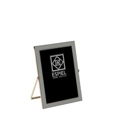 Espiel Κορνίζα Μεταλλική Γκρι/Χρυσή 10x15 Εκ. Κωδικός: FAM605