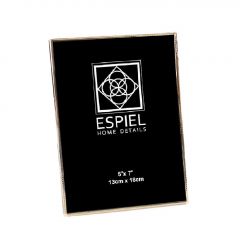 Espiel Κορνίζα Μεταλλική Χρυσή 15x20 Εκ. Κωδικός: FAM751