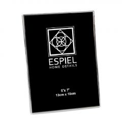 Espiel Κορνίζα Μεταλλική Ασημί 20x25 Εκ. Κωδικός: FAM755