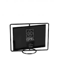 Espiel Κορνίζα Μεταλλική Μαύρη 13x18 Κωδικός: FAM550