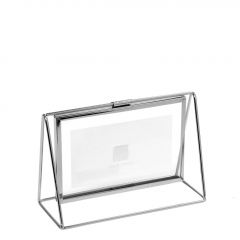 Espiel Κορνίζα 2 Όψεων Μεταλλική Ασημί 13x18 Κωδικός: FAM571