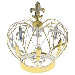 Iliadis Χρυση Μεταλλικη Κορωνα Κορυφη Δενδρου 24Χ24Χ24Εκ 