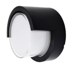 ItLighting Oneida Απλίκα Led 12W 3CCT Με Εναλλαγή Χρώματος Μαύρη Φ17x10,2 Εκ. 80207540