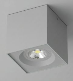 ItLighting Monument Σποτ Εξωτερικού Χώρου Γκρι 8x8 Εκ. 80301034