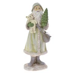 Iliadis Πρασινος Πολυρεζιν Αι Βασιλης Με Αρκουδακι 11Χ9Χ26Εκ 