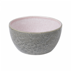 Bitz Μπωλ Πρωινού Stoneware Φ14 Εκ. 600 ml - Gastro Grey/Light Pink