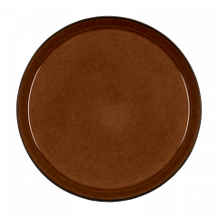 Bitz Πιάτο Φαγητού Stoneware Φ27 Εκ. - Gastro Black/Amber