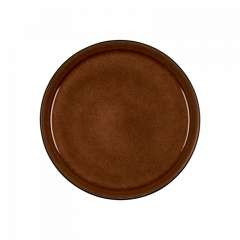 Bitz Πιάτο Φρούτου Stoneware Φ21 Εκ. - Gastro Black/Amber