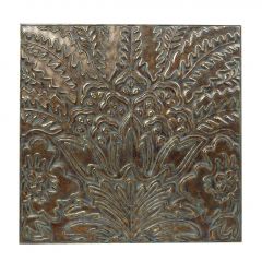 Espiel Διακοσμητικό Τοίχου Μεταλλικό Μπρονζέ 68,3x2,5x68,3 Κωδικός: ICY326