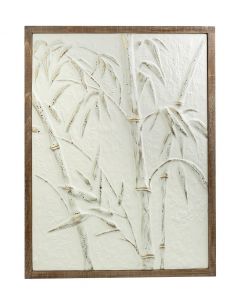 Espiel Πίνακας Ξύλινος/Μεταλλικός Αντικέ Λευκός 64,5x3,8x85 Κωδικός: ICY307