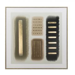 Espiel Πίνακας Σε Καμβά Pvc/Mdf Πολύχρωμος 80x80 Εκ. Κωδικός: FAL334