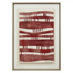 Espiel Πίνακας Σε 3D Καμβά Pvc/Mdf Κόκκινος 50x70 Εκ. Κωδικός: FAL402