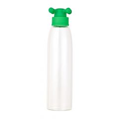 Benetton Rainbow Μπουκάλι Νερού Γυάλινο Διάφανο/Πράσινο 500 ml