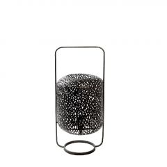 Espiel Επιτραπέζιο Φωτιστικό Μεταλλικό Μαύρο 21x19,8x43 Εκ. Κωδικός: FUT418