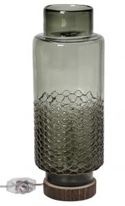 ESPIEL ΕΠΙΤΡΑΠΕΖΙΟ ΦΩΤΙΣΤΙΚΟ ΓΥΑΛΙΝΟ ΠΡΑΣΙΝΟ 16,5X41,5 ΚΩΔΙΚΟΣ: VID130