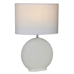 Espiel Επιτραπέζιο Φωτιστικό Κεραμικό Λευκό 45,5 Εκ. Κωδικός: HAP406