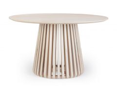 Bizzotto Odion Τραπέζι Φαγητού Ξύλινο Mango Natural Ø130x75