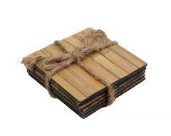 Espiel Σουβέρ Ξύλινο Natural 10x10x0,3 Κωδικός: GAR115K6