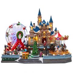 Iliadis Φωτιζομενο Luna Park Με Μουσικη Και Κινηση 59Χ37Χ47Εκ.με Ανταπτορα Ρευματος 