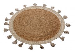 Espiel Χαλί Με Κρόσσια Seagrass Natural 90x90 Κωδικός: KUF116